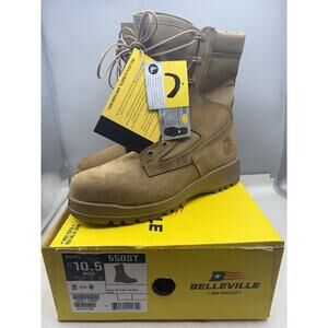 Belleville Combat Boots Mens 10.5 W 550 ST Vibram Gore-Tex Steel Toe USMC EGA